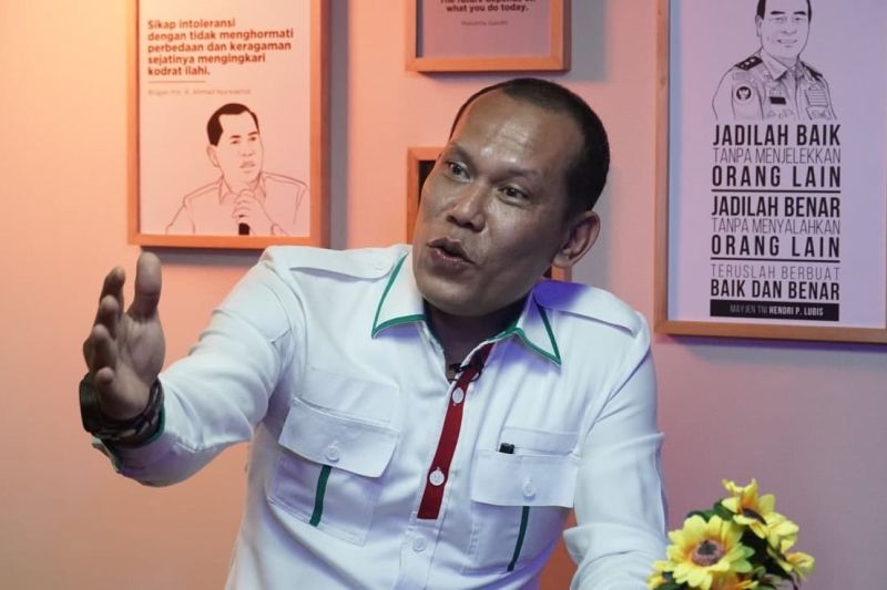 KetuaPengurus Besar (PB Al-Washliyah) Mahmudi Affan Rangkuti