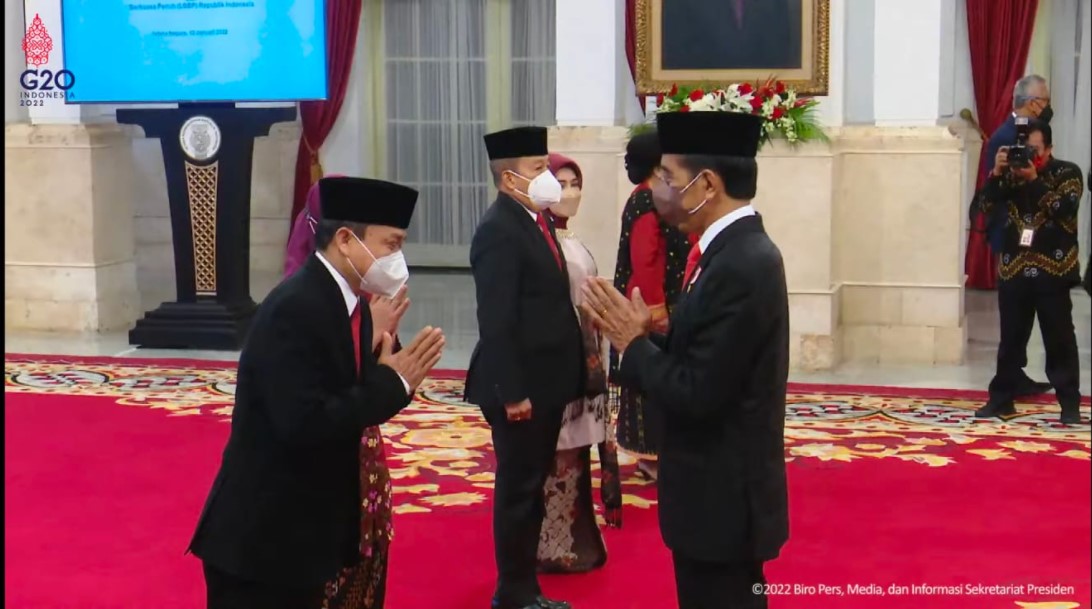 Presiden Joko Widodo melantik tiga Duta Besar Indonesia untuk negara-negara sahabat.