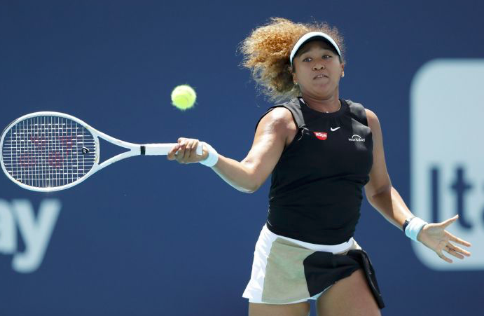 Naomi Osaka tersingkir di Miami Open 2021 setelah ditundukkan petenis Yunani Maria Sakkari 0-6, 4-6, Kamis (1/4)