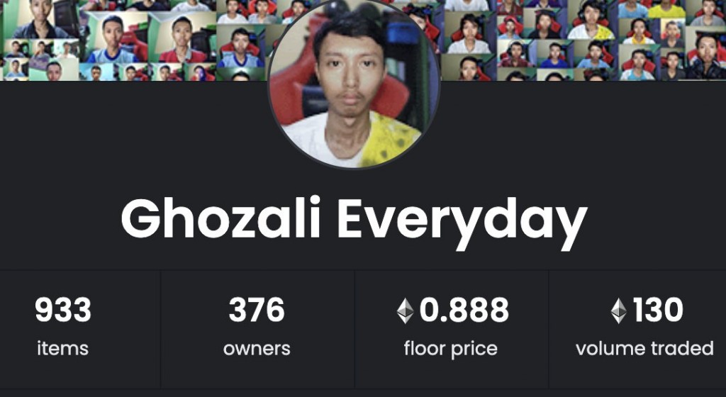 NFT Foto Selfie Ghozali Everyday yang Viral di media sosial