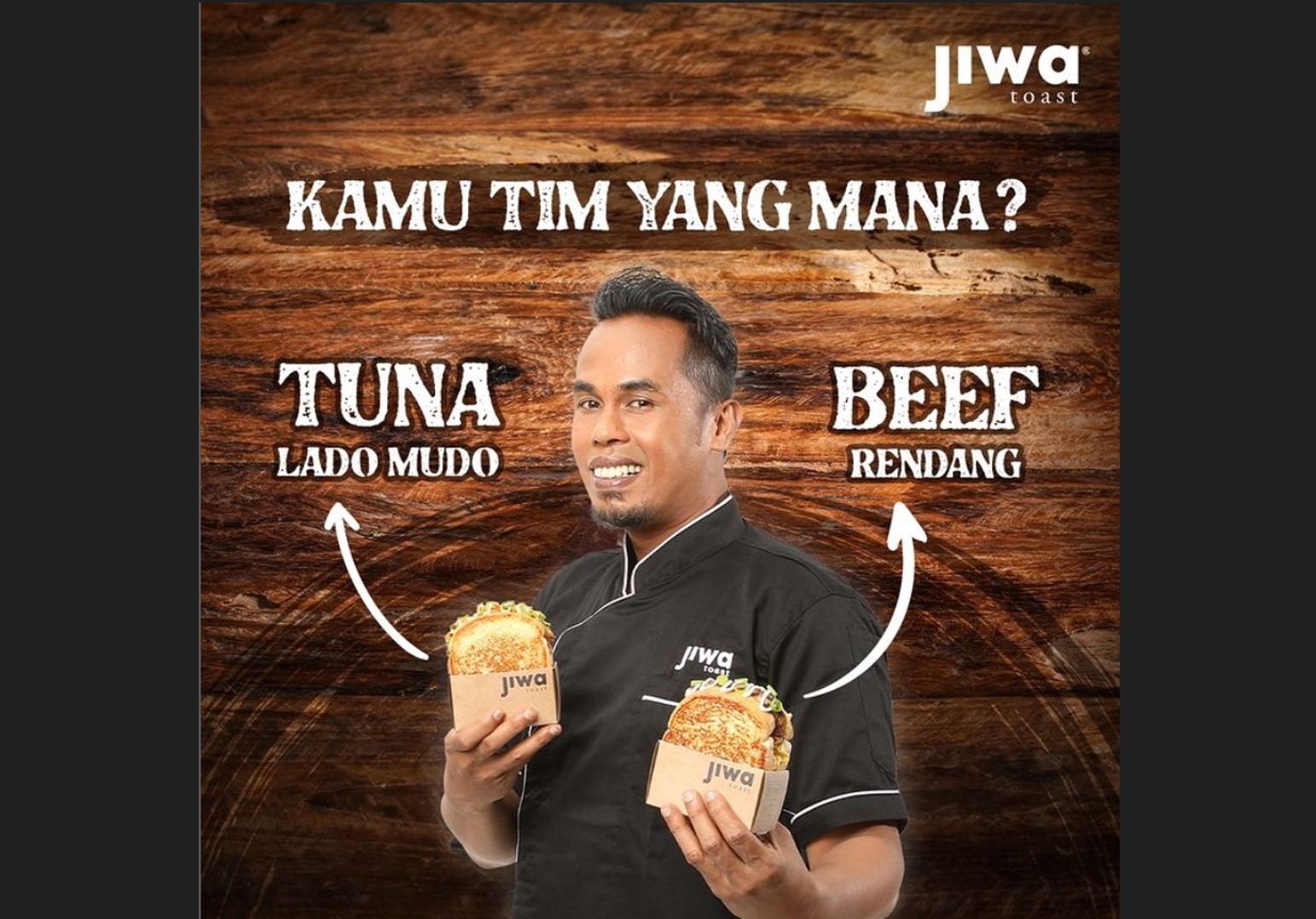 Jiwatoast berkolaborasi dengan Lord Adi menghasilkan dua menu baru dalam kampanye #Kolaborasa