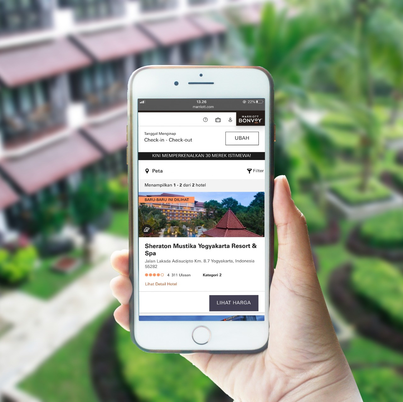 Peluncuran Situs Bahasa Indonesia Marriott.com