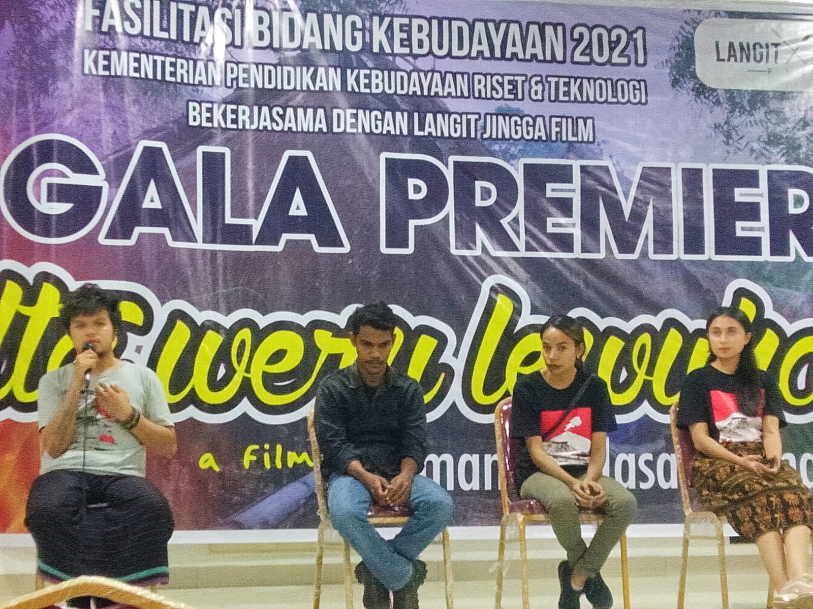 Elmo Alisio, Produser sekaligus Sutradara Film Dokumenter Uta Weru Lewohala saat Berbicara tentang Film besutannya