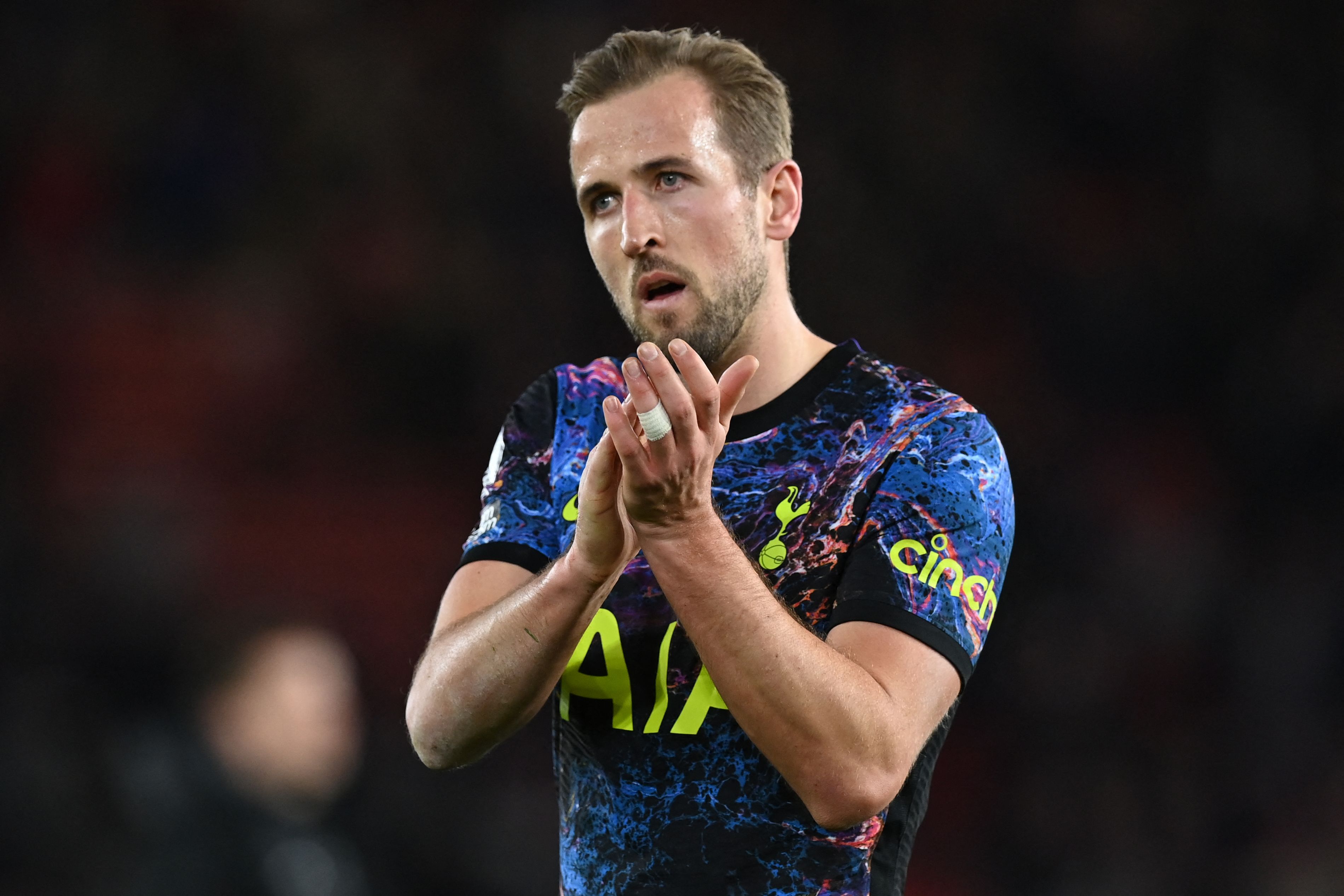 Penyerang Tottenham Hotspur Harry Kane