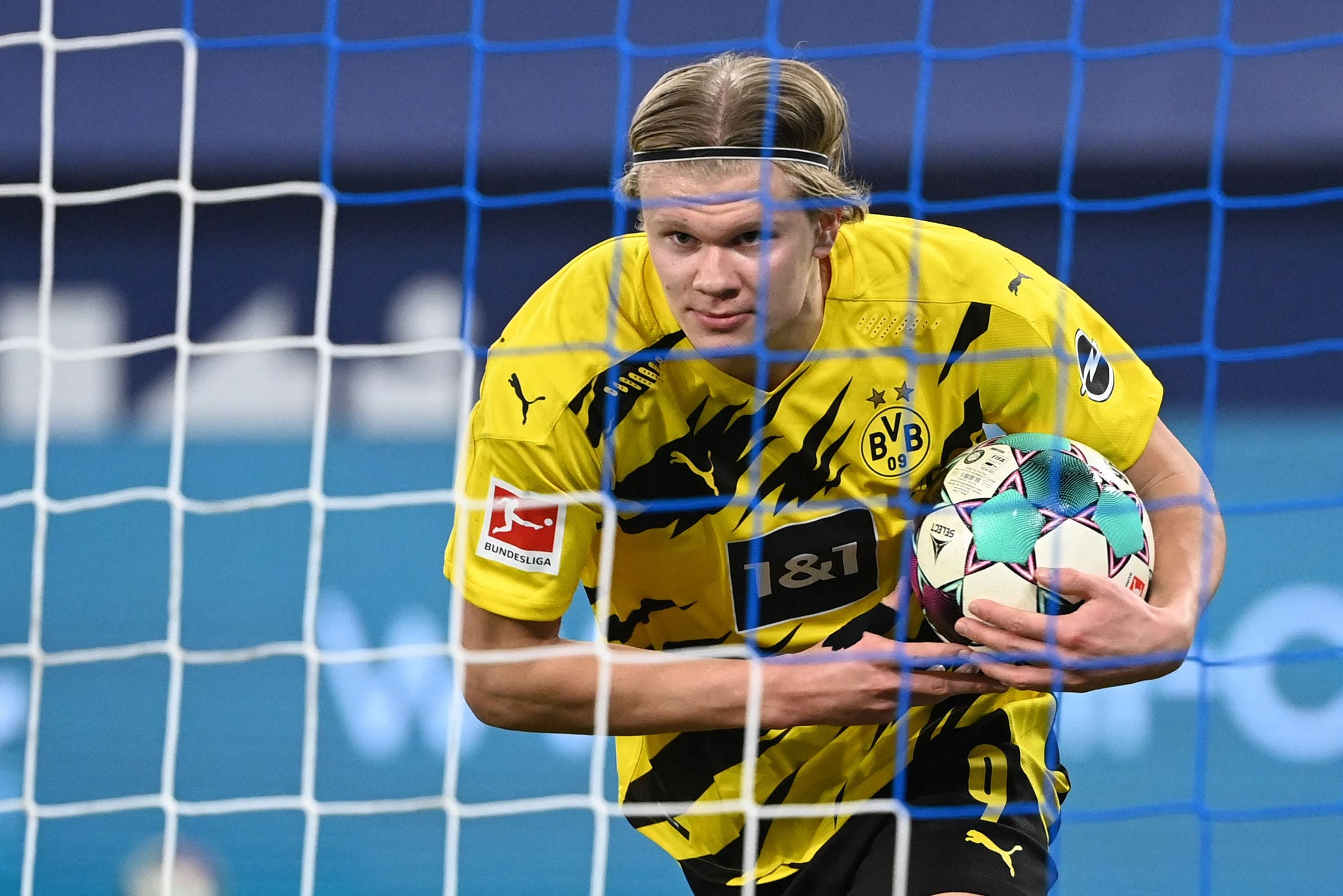 Penyerang Borussia Dortmund Erling Haaland