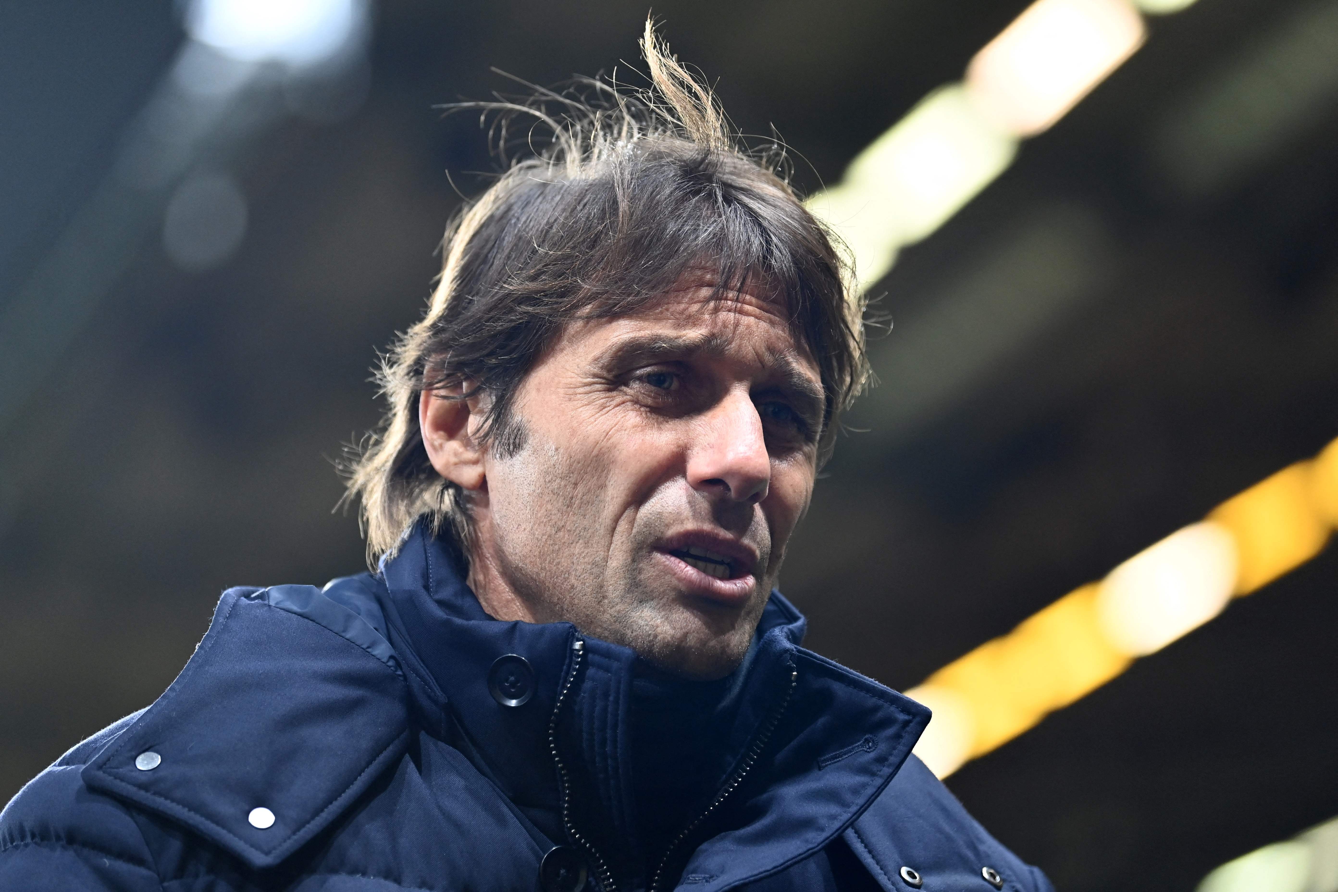 Pelatih Tottenham Hotspur Antonio Conte.