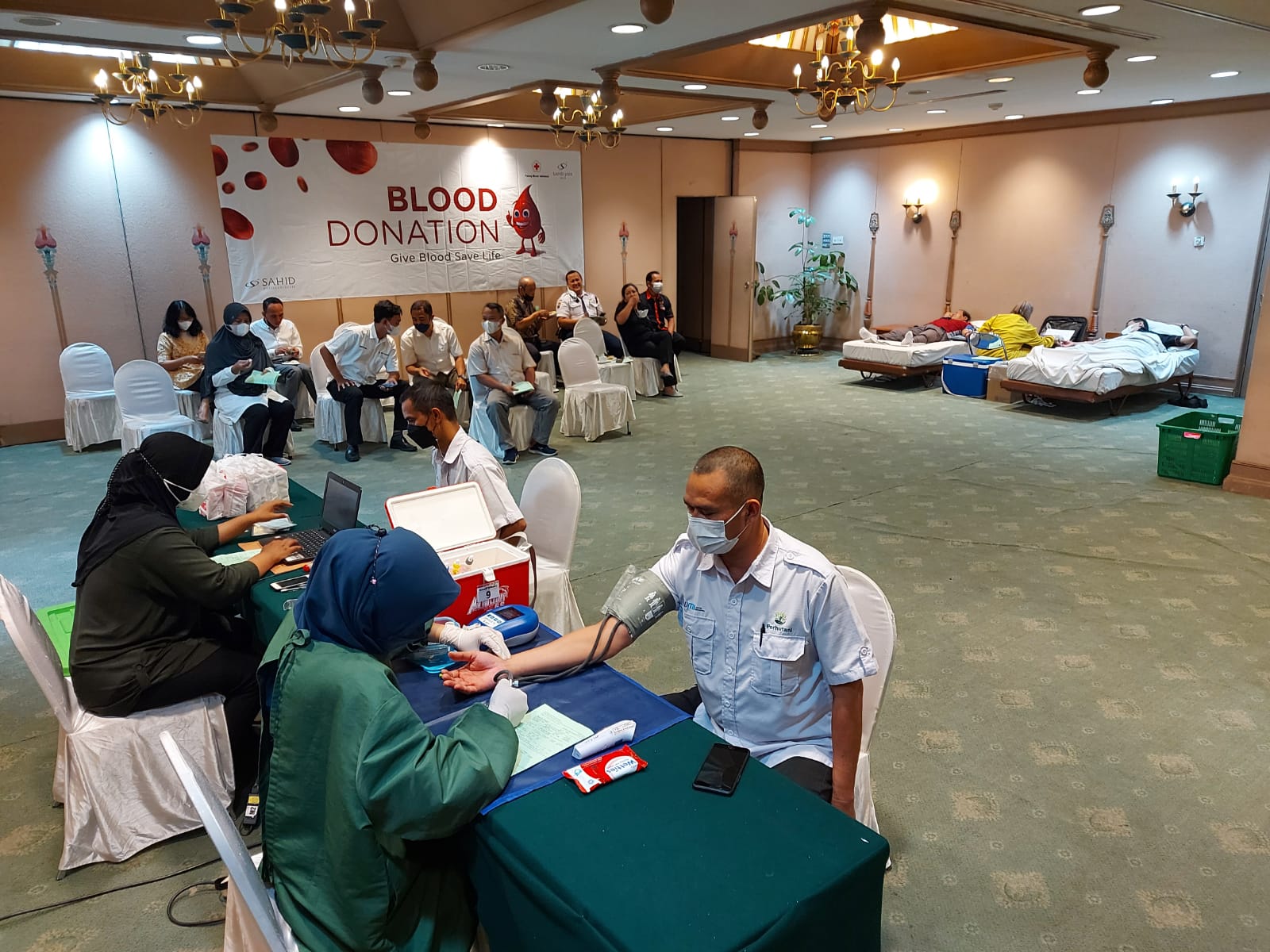 Rutin Tiap 3 Bulan, Hotel Sahid Jaya Solo Gelar Donor Darah 