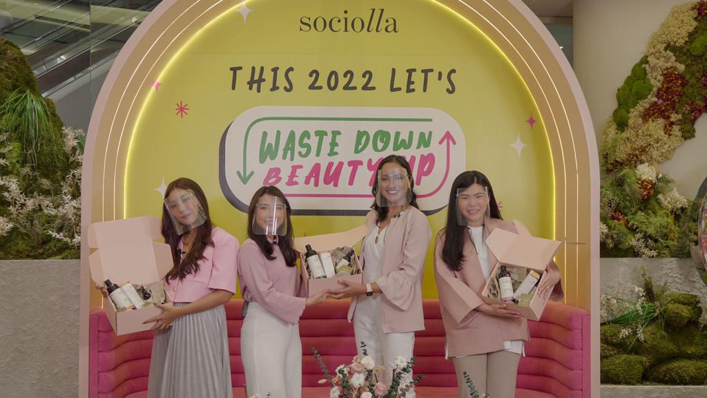 Peluncuran inisiatif revolusioner bertajuk Waste Down Beauty Up. 