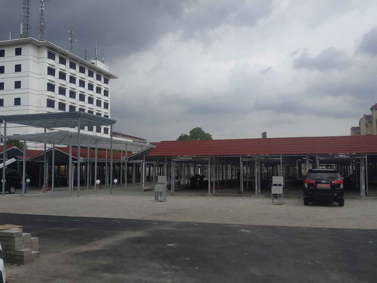 Lokasi yang akan ditempati PKL Jalan Malioboro, Yogyakarta.