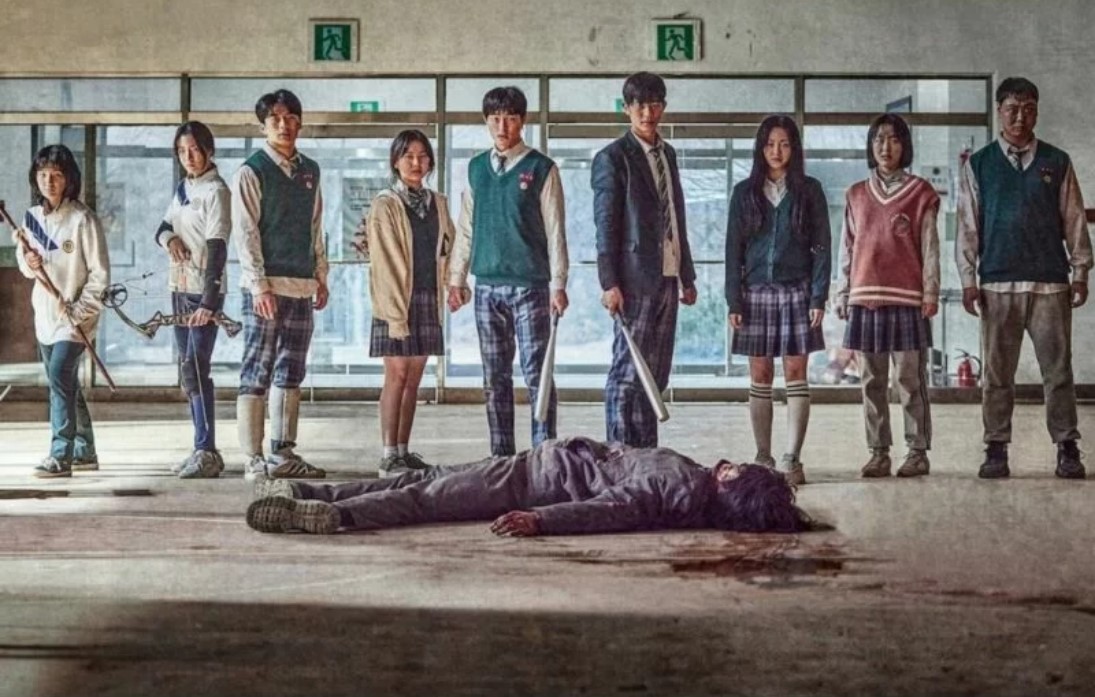 Poster serial drama Korea All of Us Are Dead