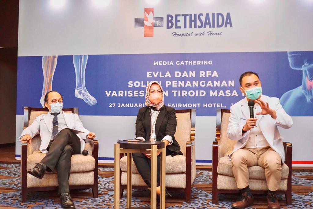 Media Gathering tentang EVLA dan RFA, Solusi Penanganan Varises dan Tiroid Masa Kini.    