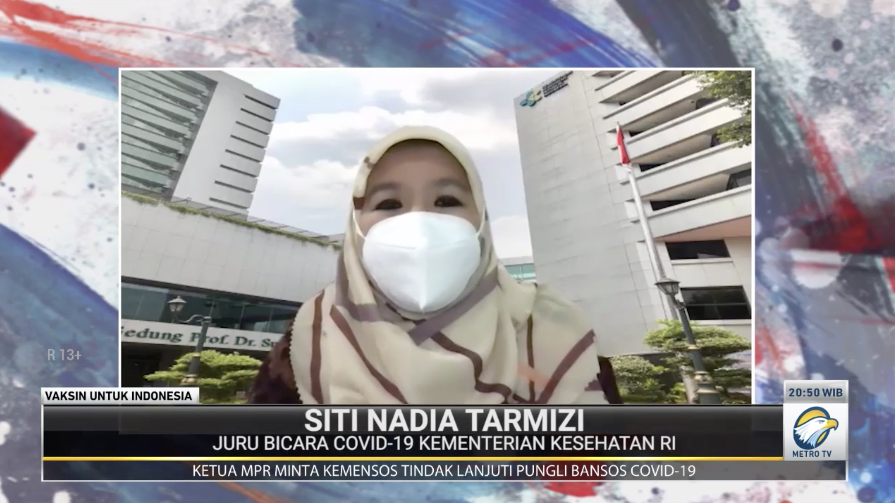 Juru Bicara Vaksinasi Covid-19 Siti Nadia Tarmizi 