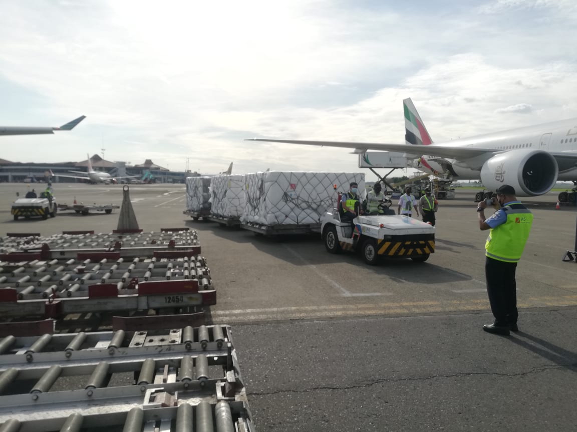 Kedatangan vaksin covid-19 AstraZeneca lewat skema Covax