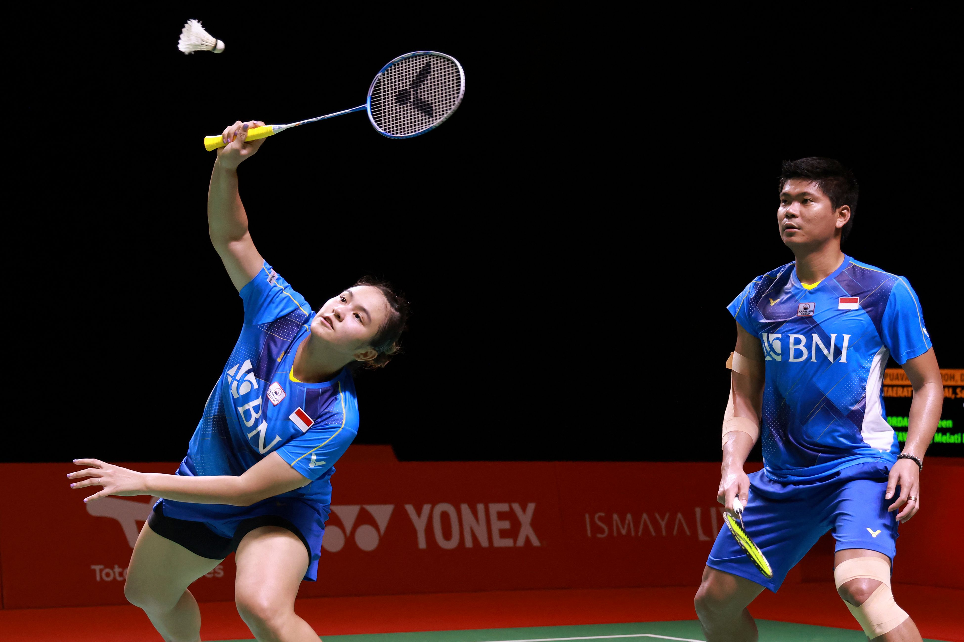 Ganda campuran Melati Daeva Oktavianti dan Praveen Jordan.