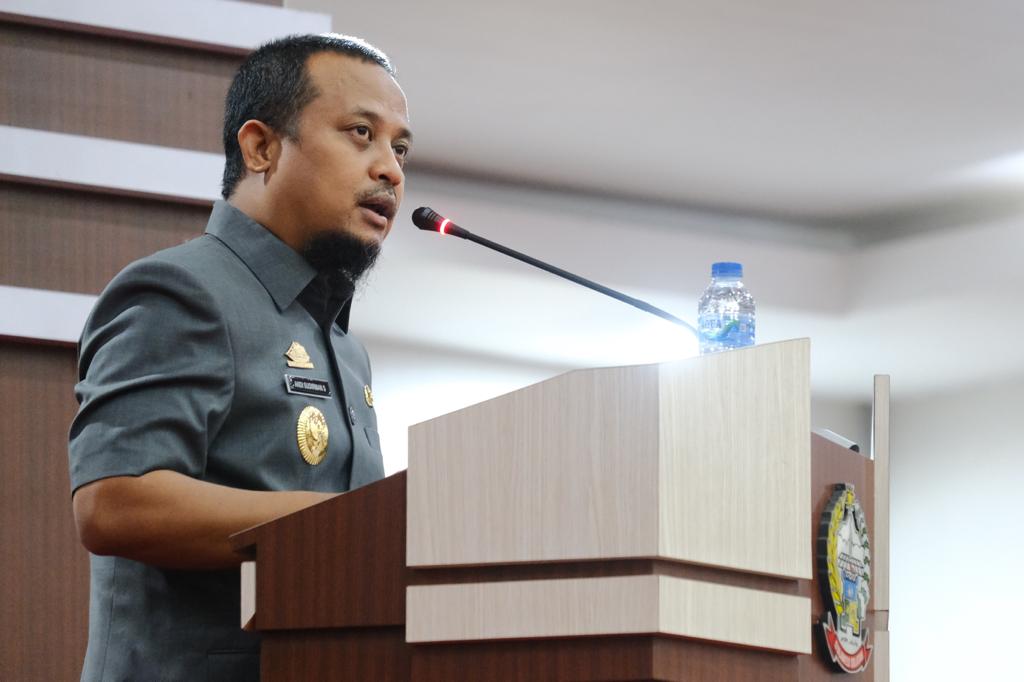 Pelaksana tugas (Plt) Gubernur Sulsel, Andi Sudirman Sulaiman. 