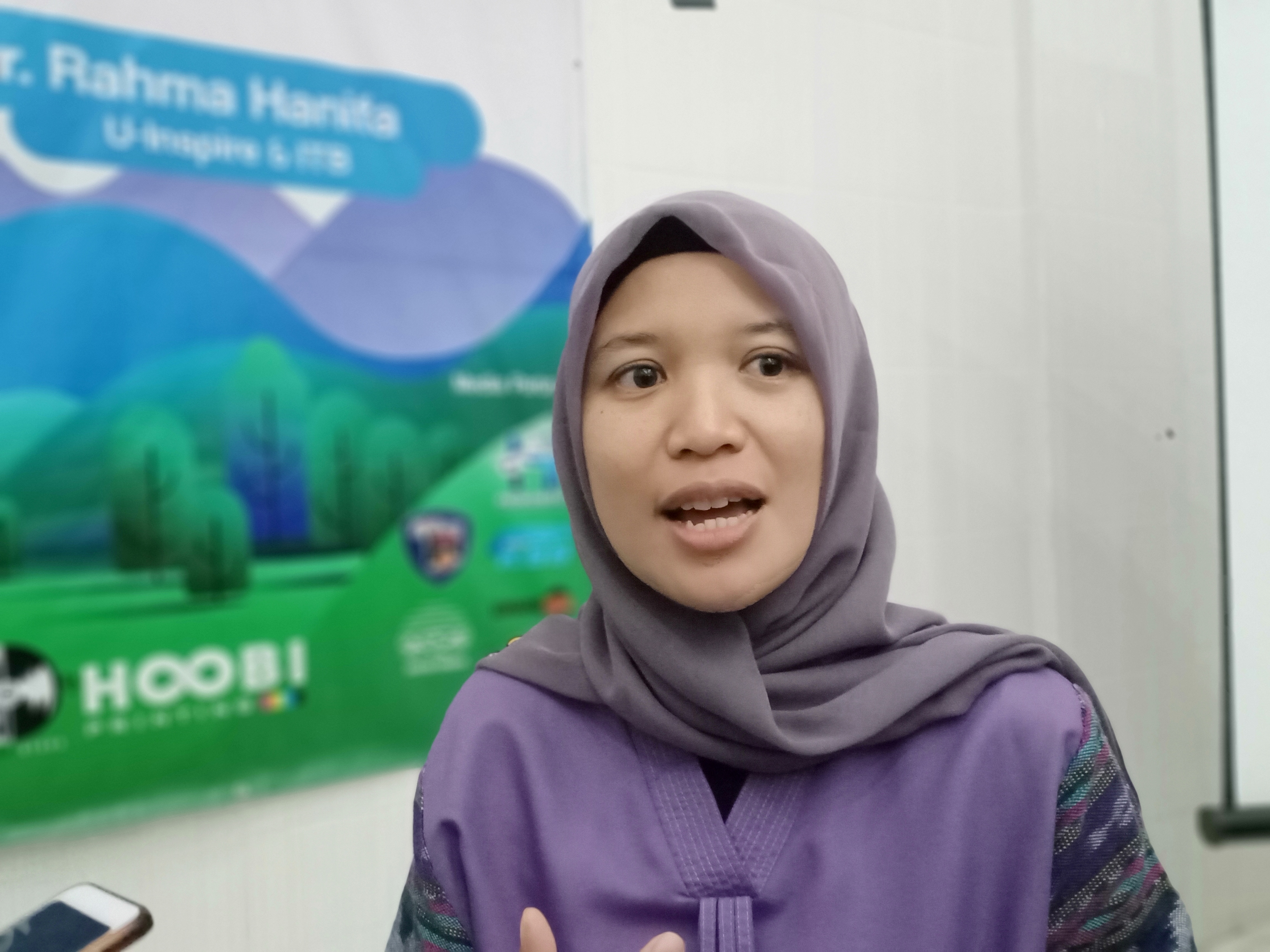 Peneliti Ahli Muda Badan Riset dan Inovasi Nasional (BRIN) Nuraini Rahma Hanifa.