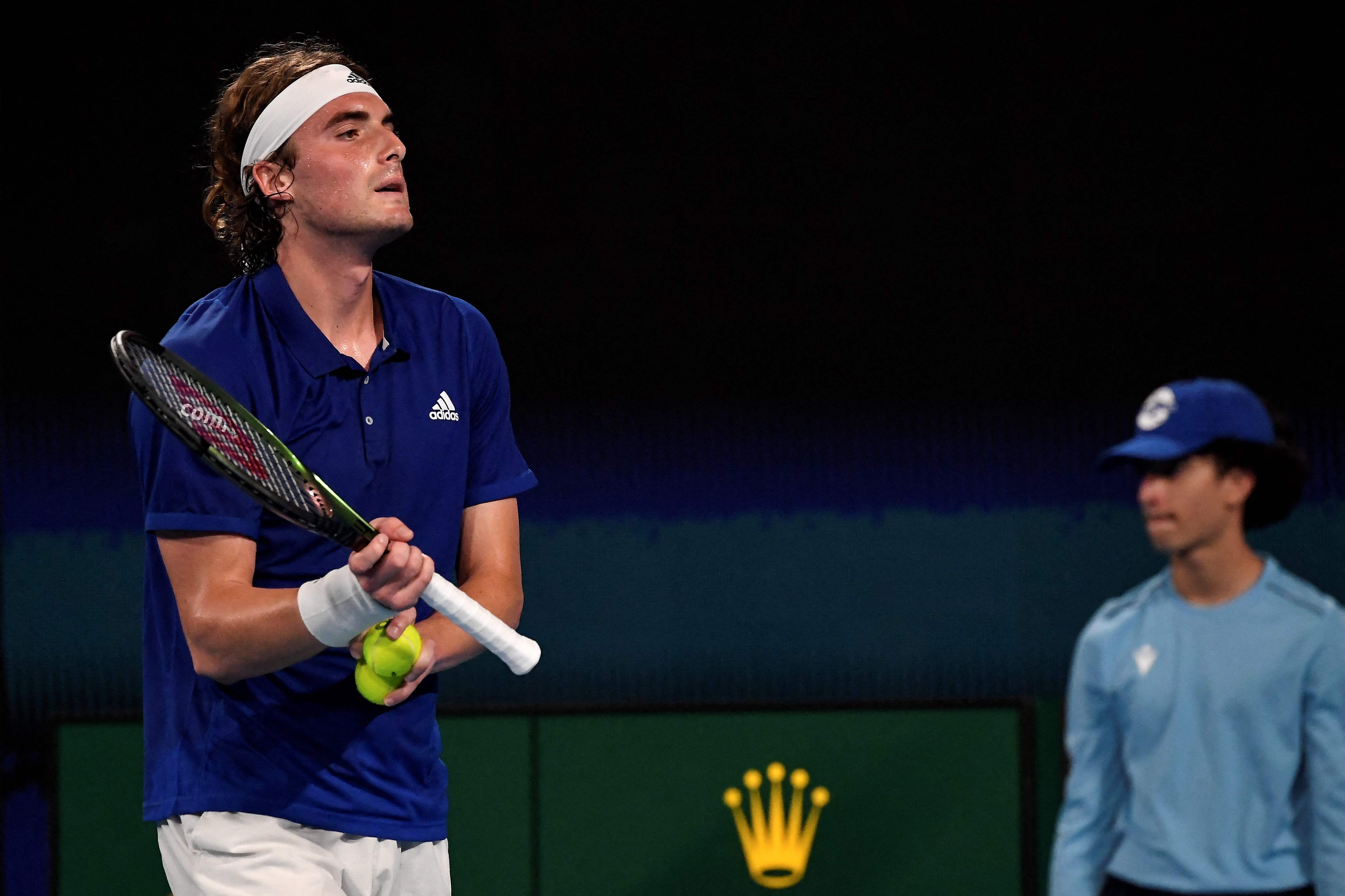 Petenis Yunani Stefanos Tsitsipas