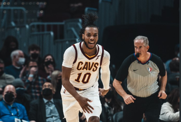 Pemain Celveland Cavaliers Darius Garland