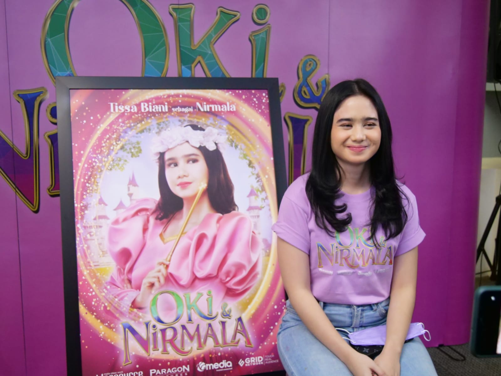 Film Serial Oki dan Nirmala dibintangi Tissa Biani.