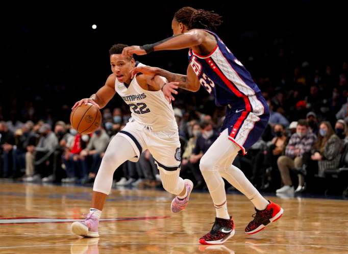 Laga NBA antara Brooklyn Nets dan Memphis Grizzlies