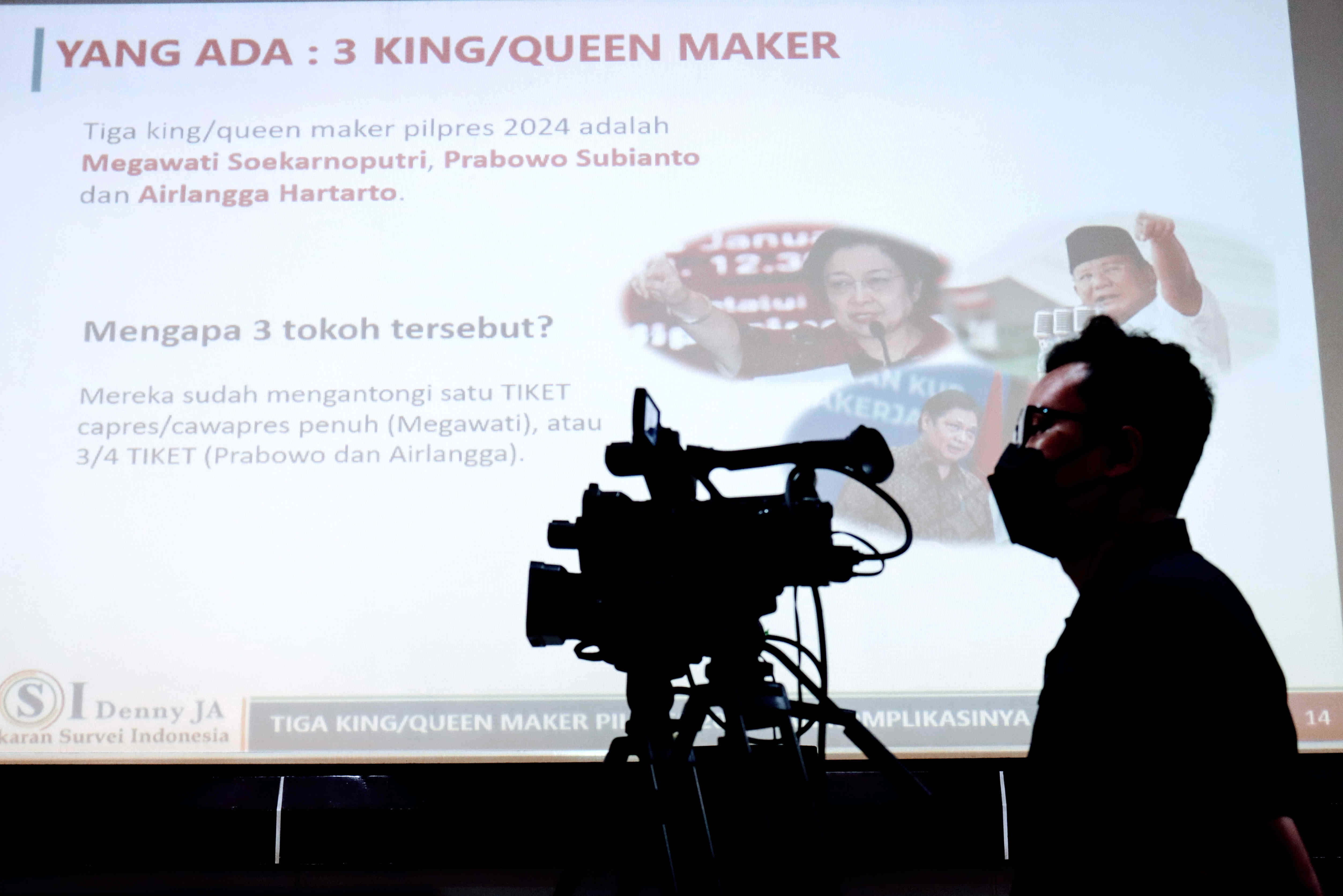 Ilustrasi survei capres 2024