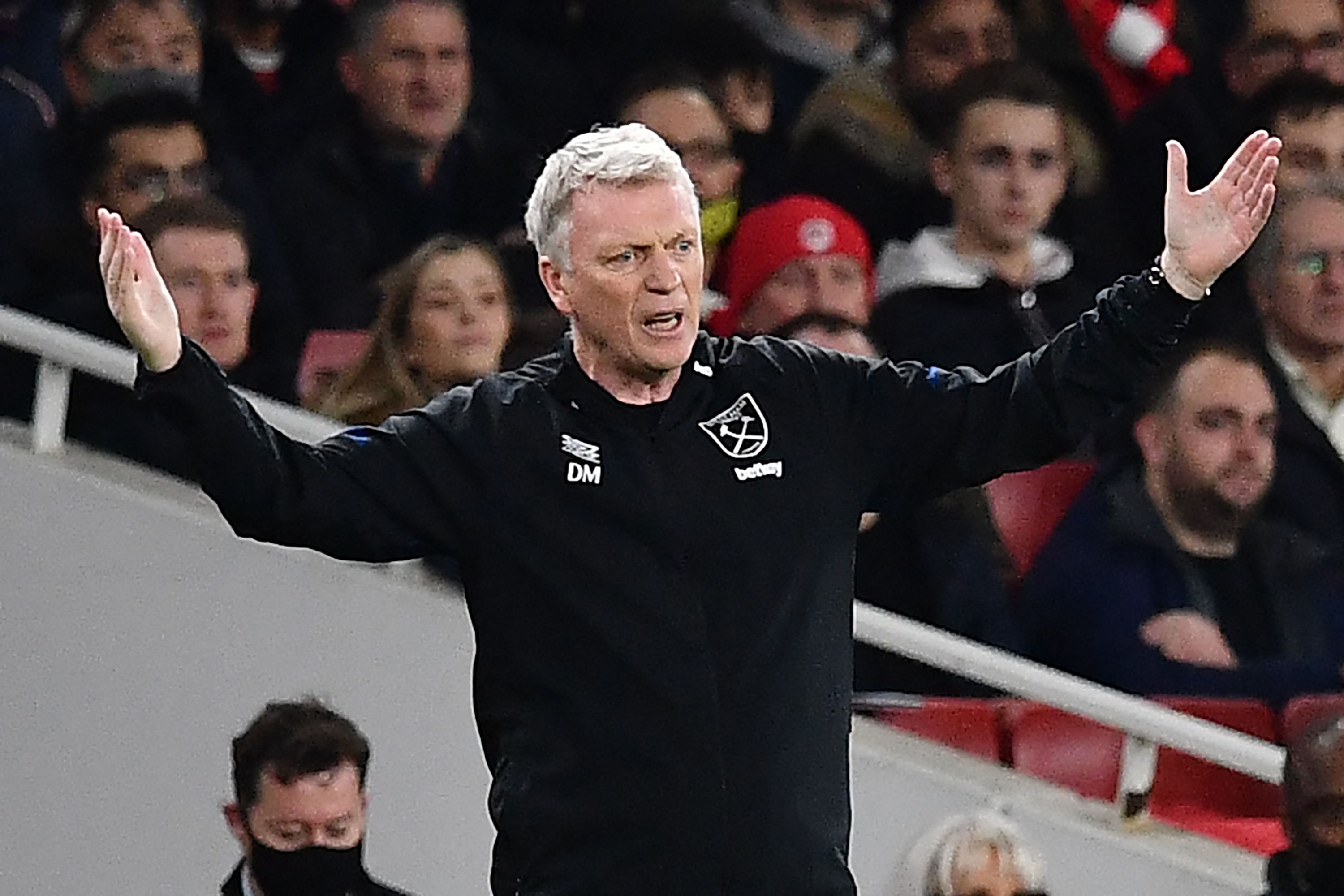 Manajer West Ham United, David Moyes.