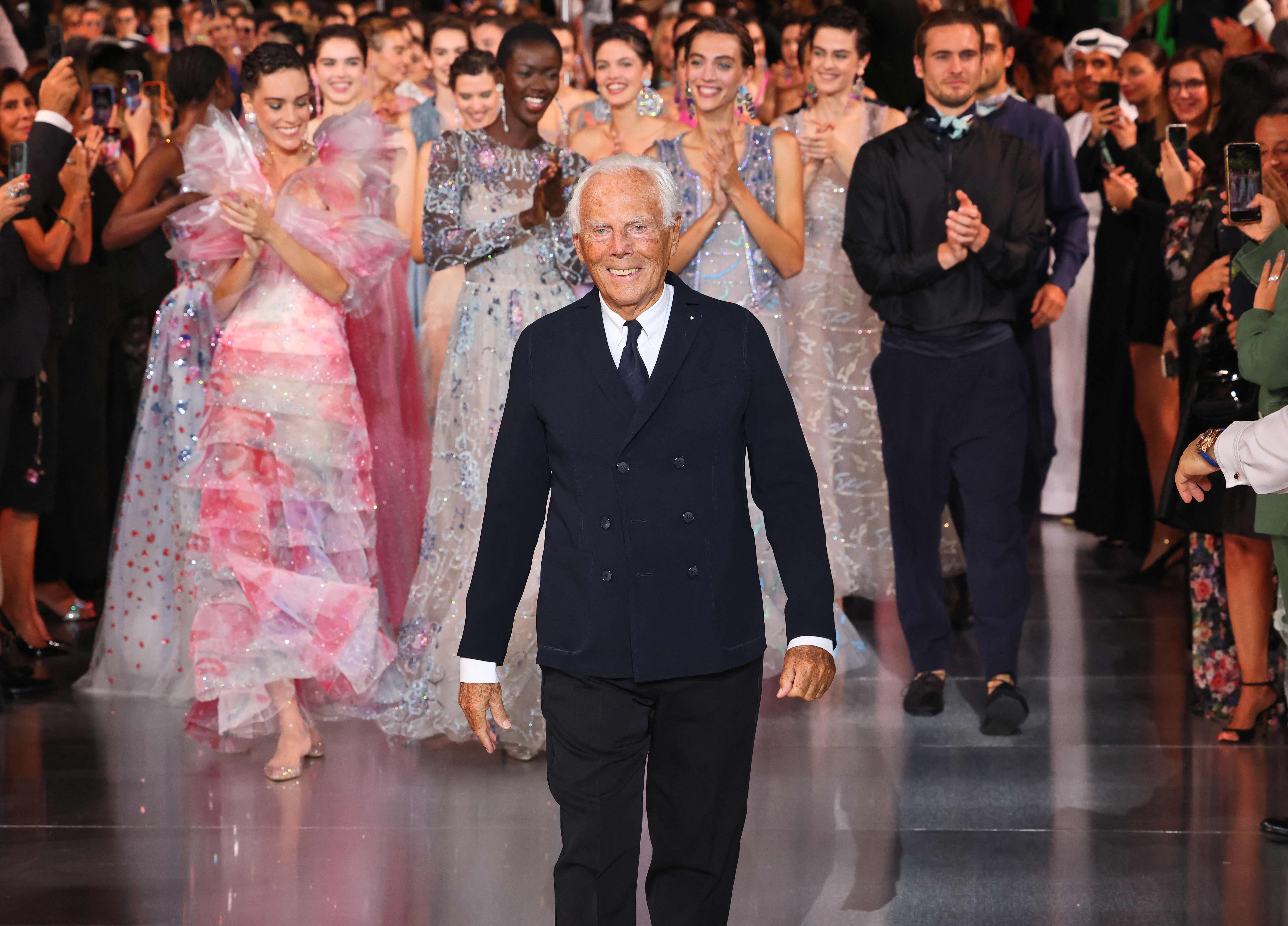 Perancang Busana Italia Giorgio Armani