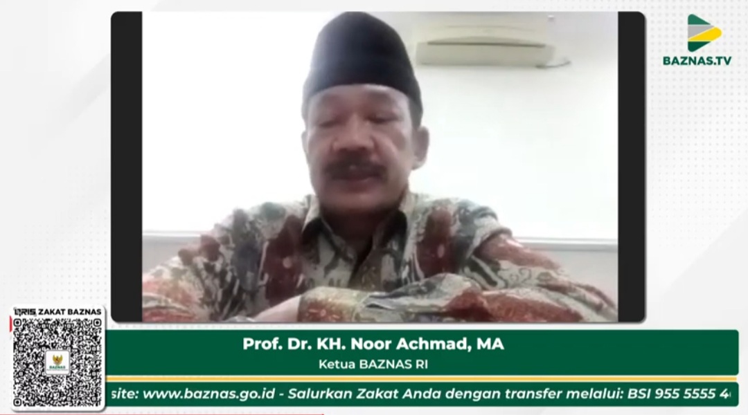 Ketua Baznas Prof. Noor Achmad