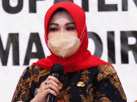 Bupati Klaten Sri Mulyani.