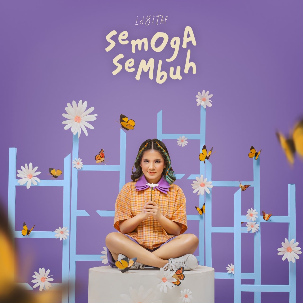 Penyanyi pendatang baru Brigita Sriulina Meliala (Gita) atau lebih tenar dengan nama Idgitaf.