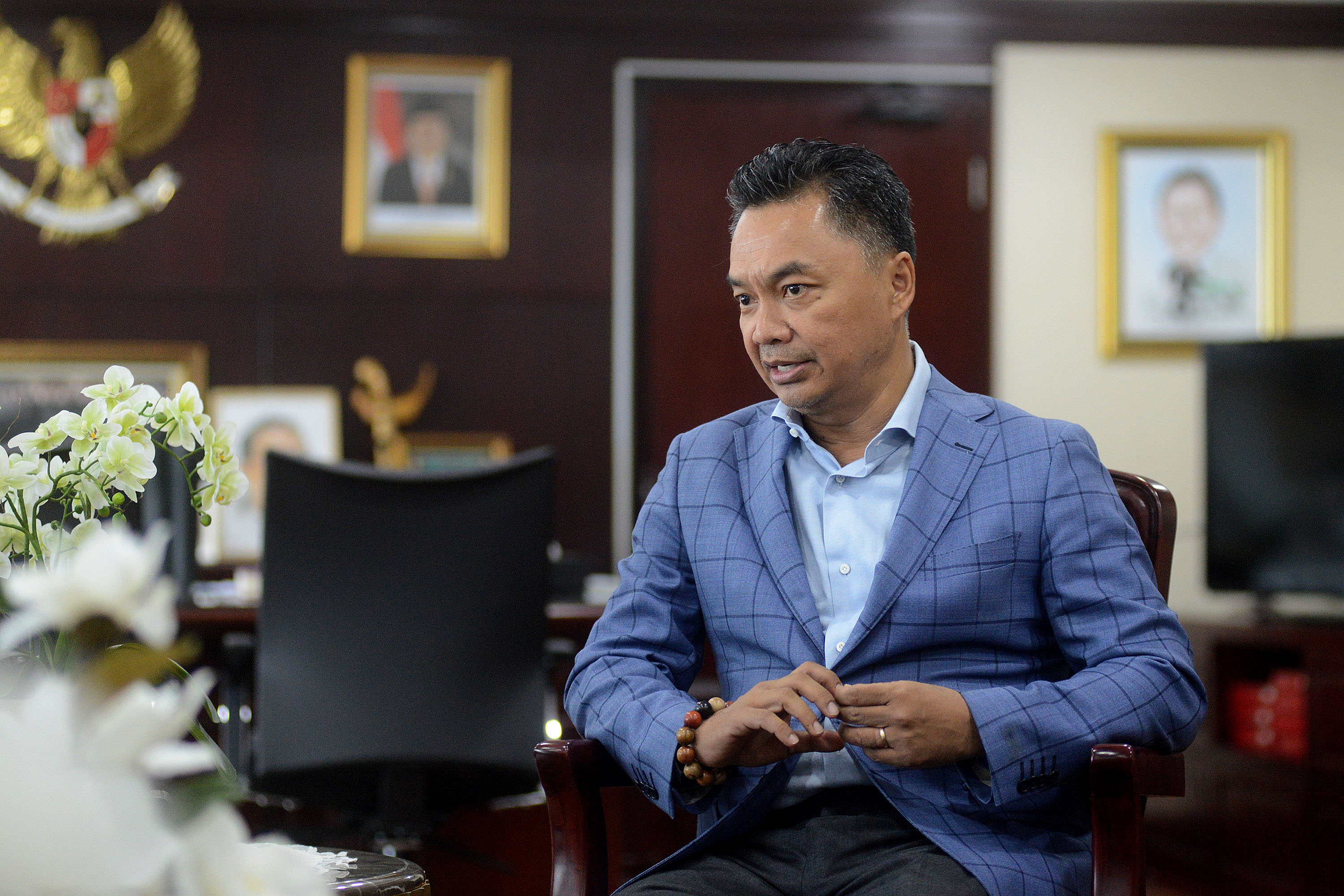 Mantan Wakil Menteri Luar Negeri Dino Patti Djalal