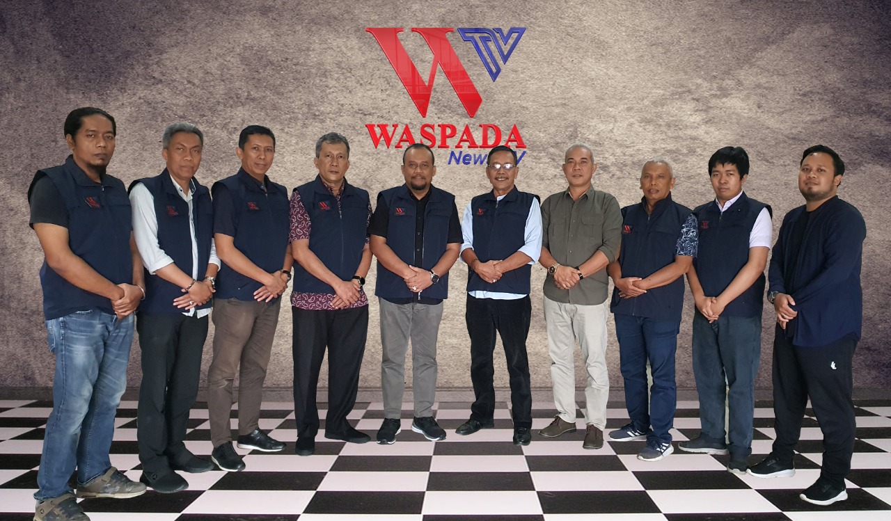 Jajaran redaksi Waspada News TV