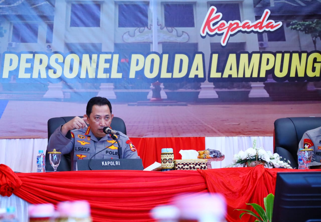 Kapolri Jenderal Listyo Sigit Prabowo.