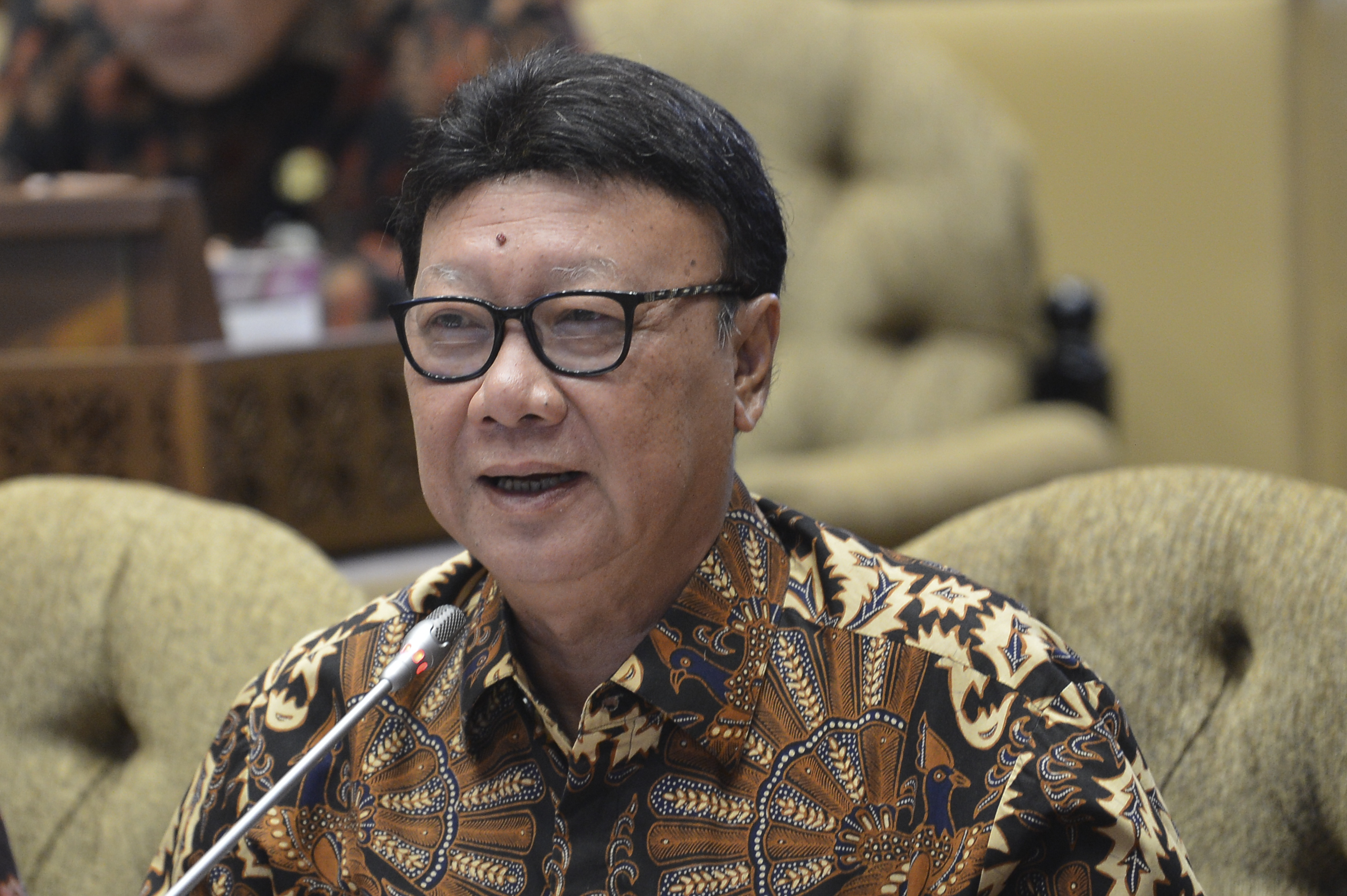 Menteri Pendayagunaan Aparatur Negara dan Reformasi Birokrasi (Menpan-Rebiro) Tjahjo Kumolo