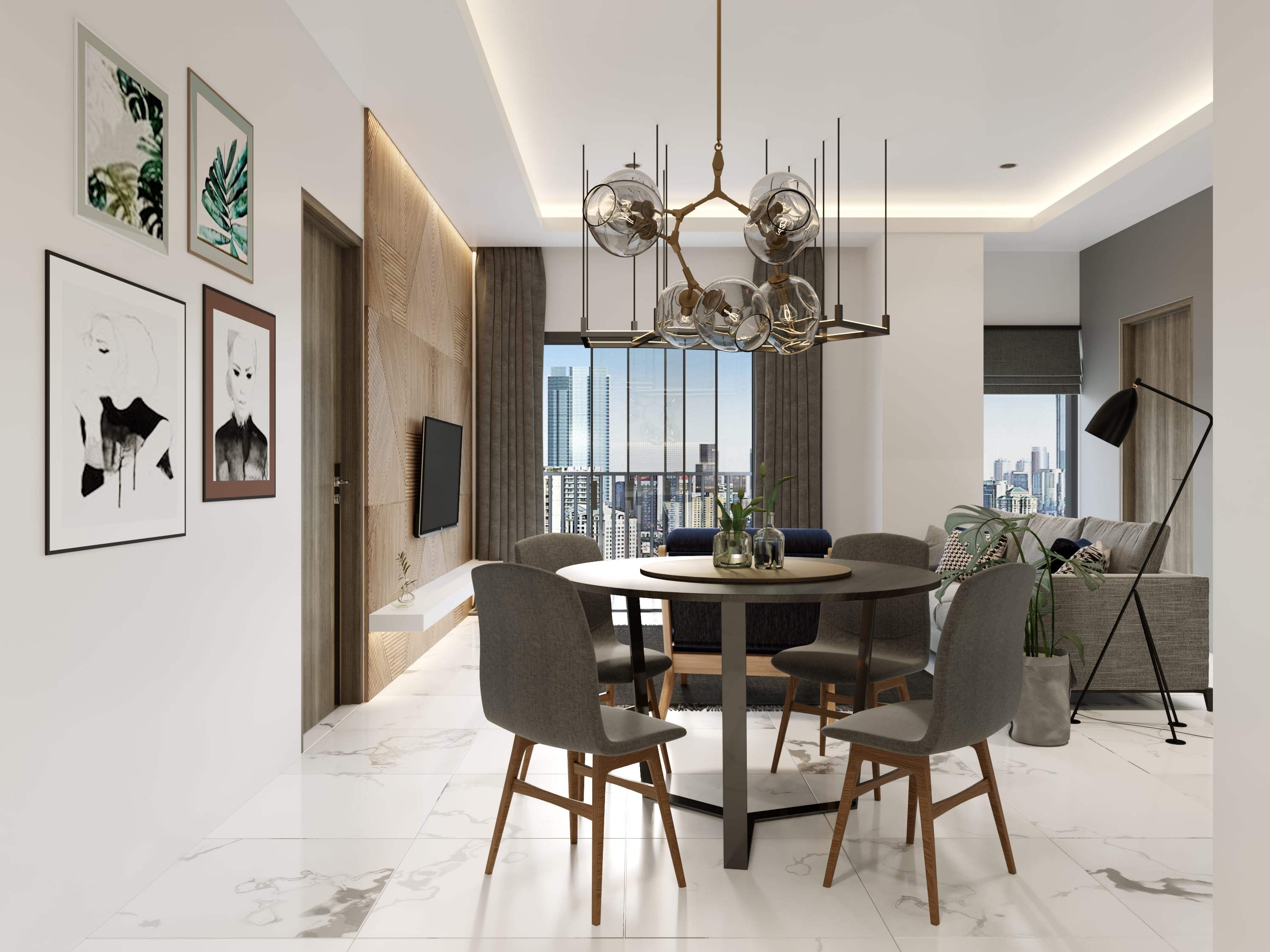 Contoh unit Anwa Residence Apartemen Bintaro