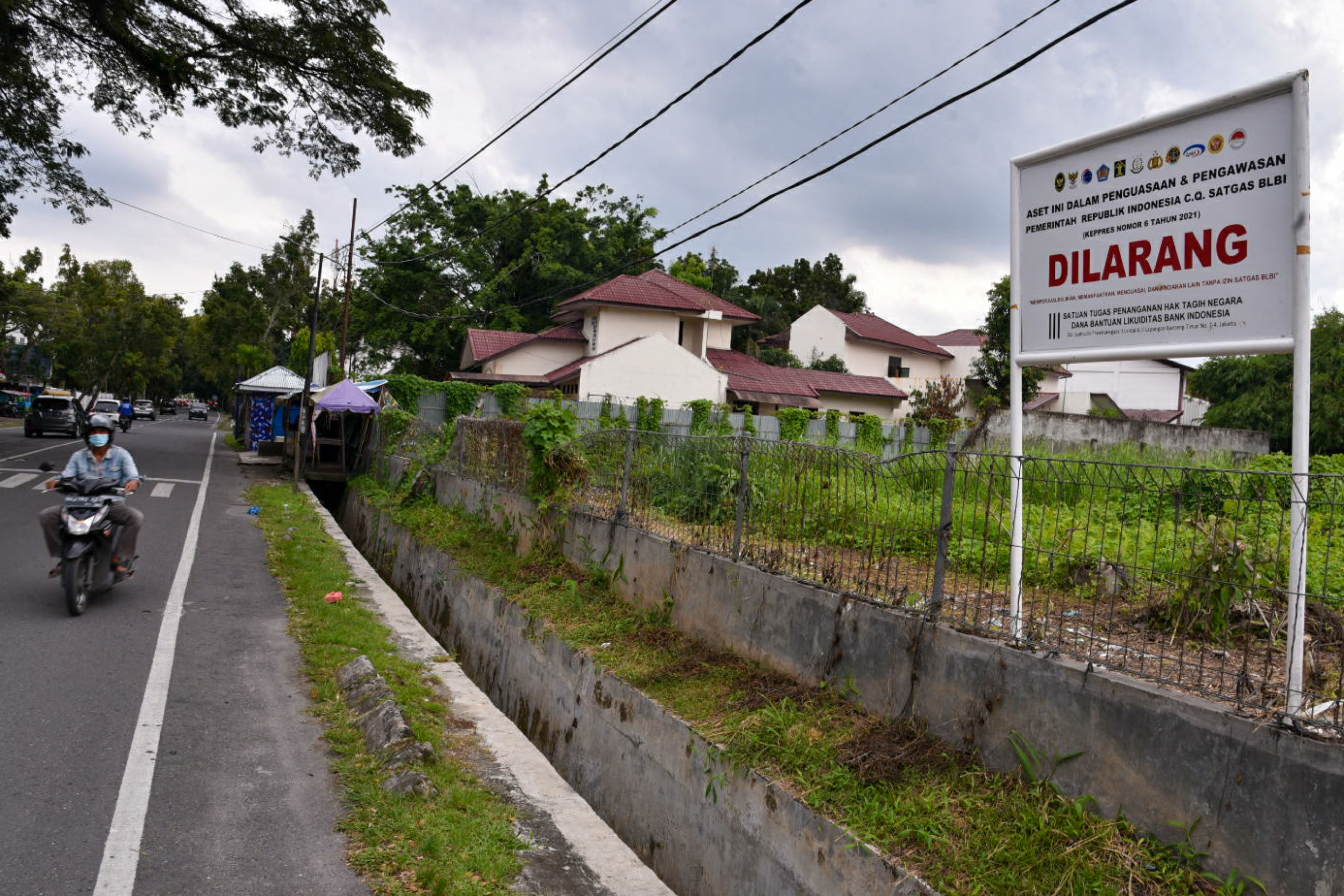 Ilustrasi penyitaan aset BLBI