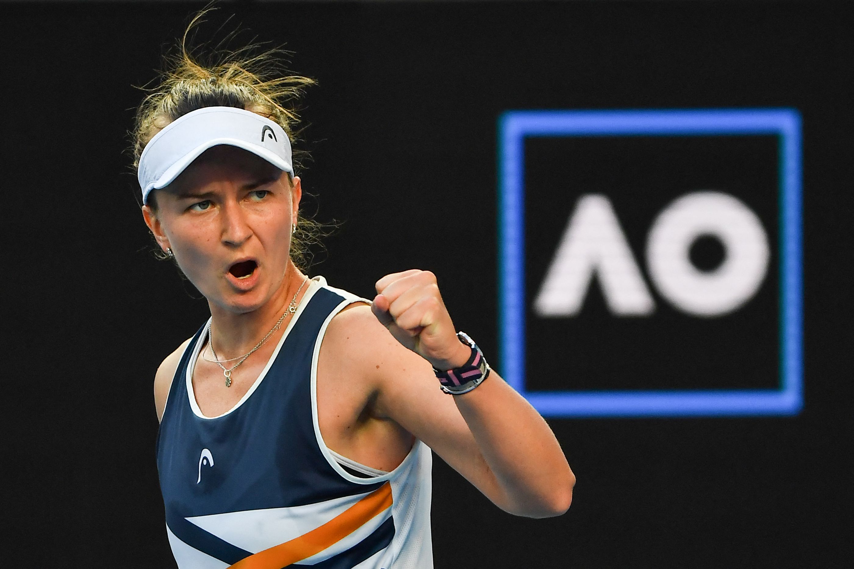 Petenis Rep Ceko Barbora Krejcikova