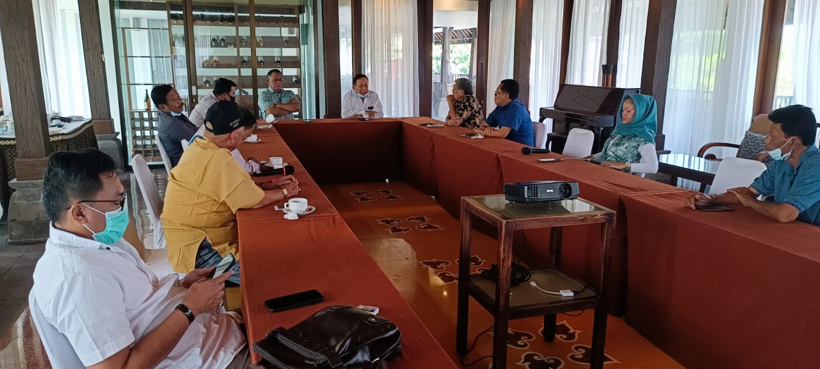 Konsolidasi DPD KSPSI jelang Kongres di Ramayana Resort, Bali, Kamis (13/1)