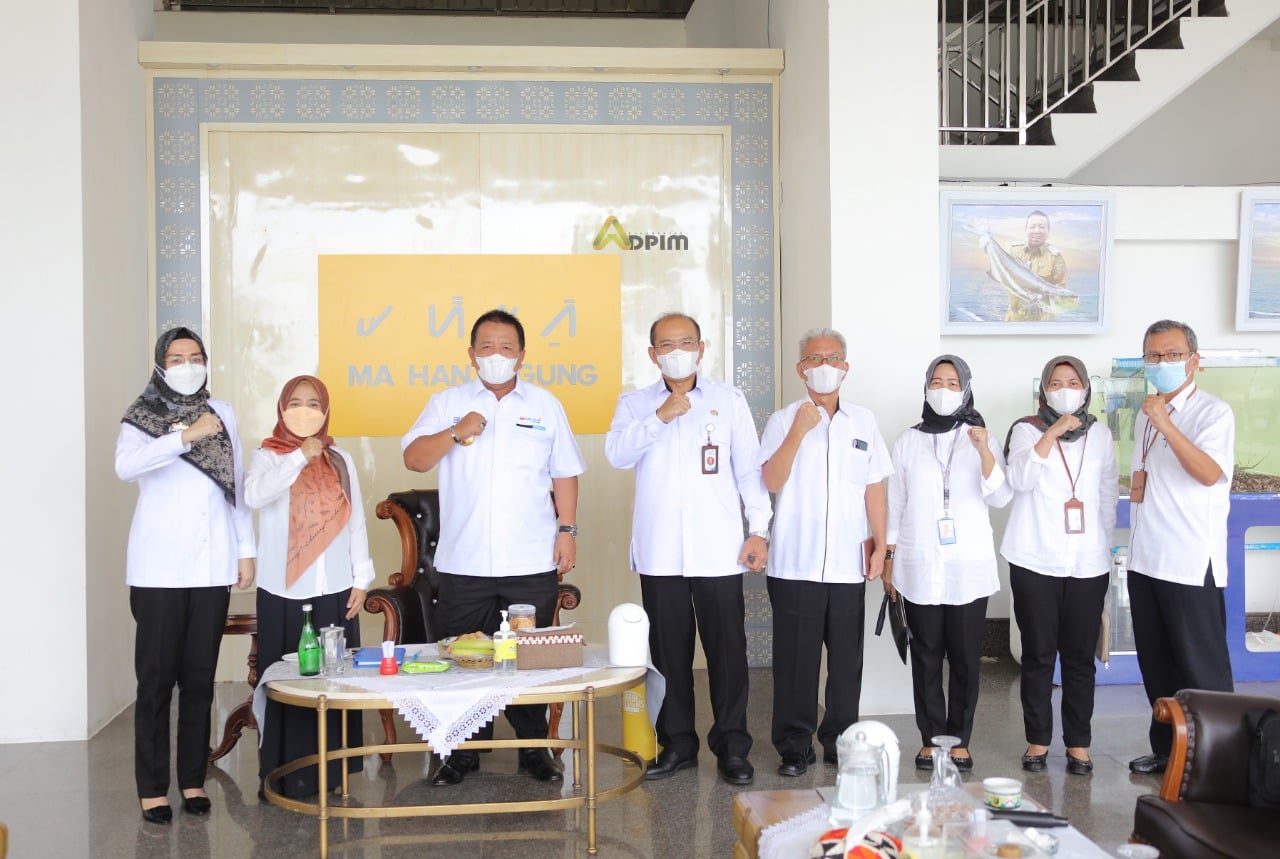 Gubernur Lampung Arinal Djunaidi sesuai melakukan pertemuan dengan pimpinan BKKBN Lampung