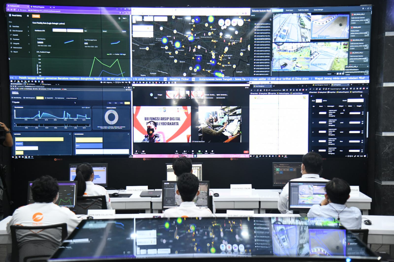 Kakorlantas : Aplikasi Smart City Bentuk Dedikasi Polri Untuk Pelayanan Publik