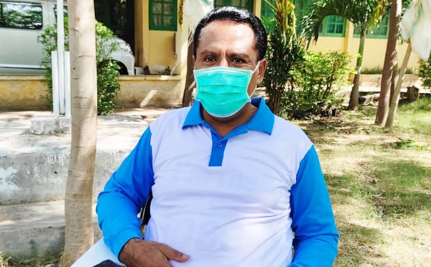 Kepala Dinas Kesehatan Kabupaten Sikka, Petrus Herlemus.