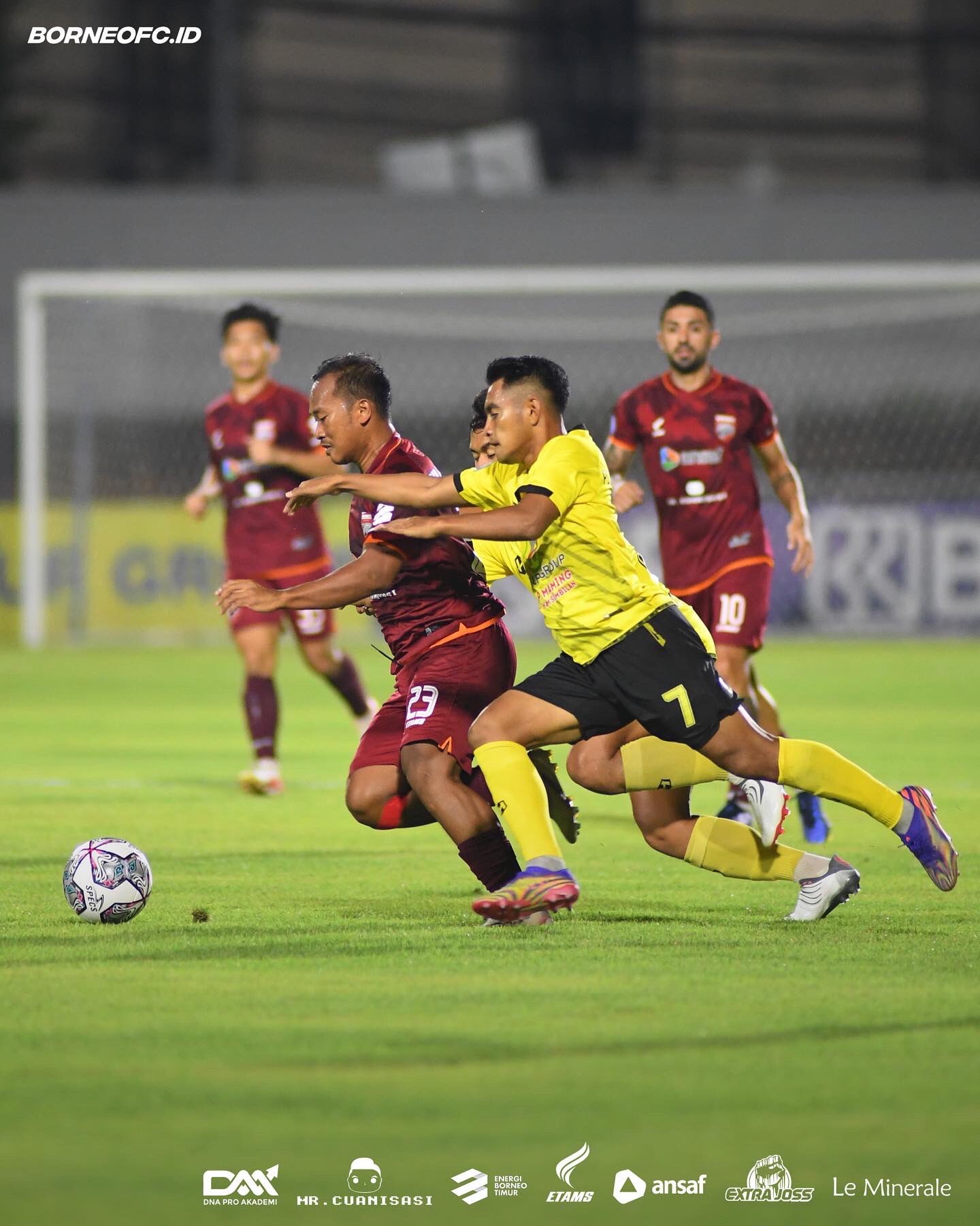 Borneo FC versus Barito Putera