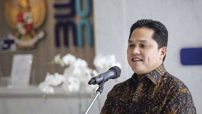 Menteri BUMN Erick Thohir salah satu pilihan warga NU dalam Pilpres 2024.