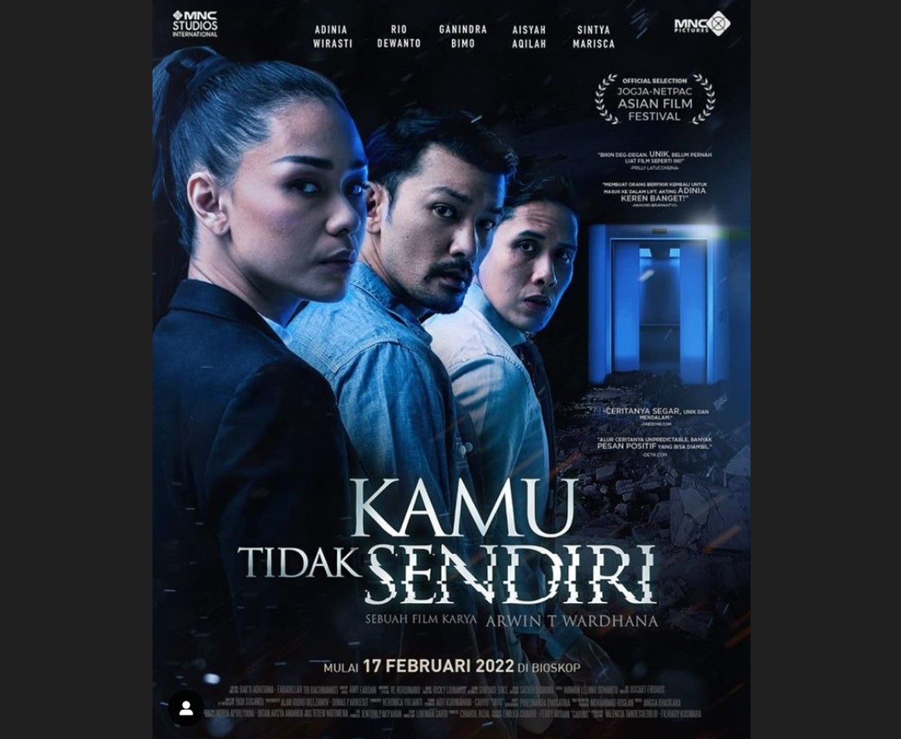 Poster film Kamu tidak Sendiri