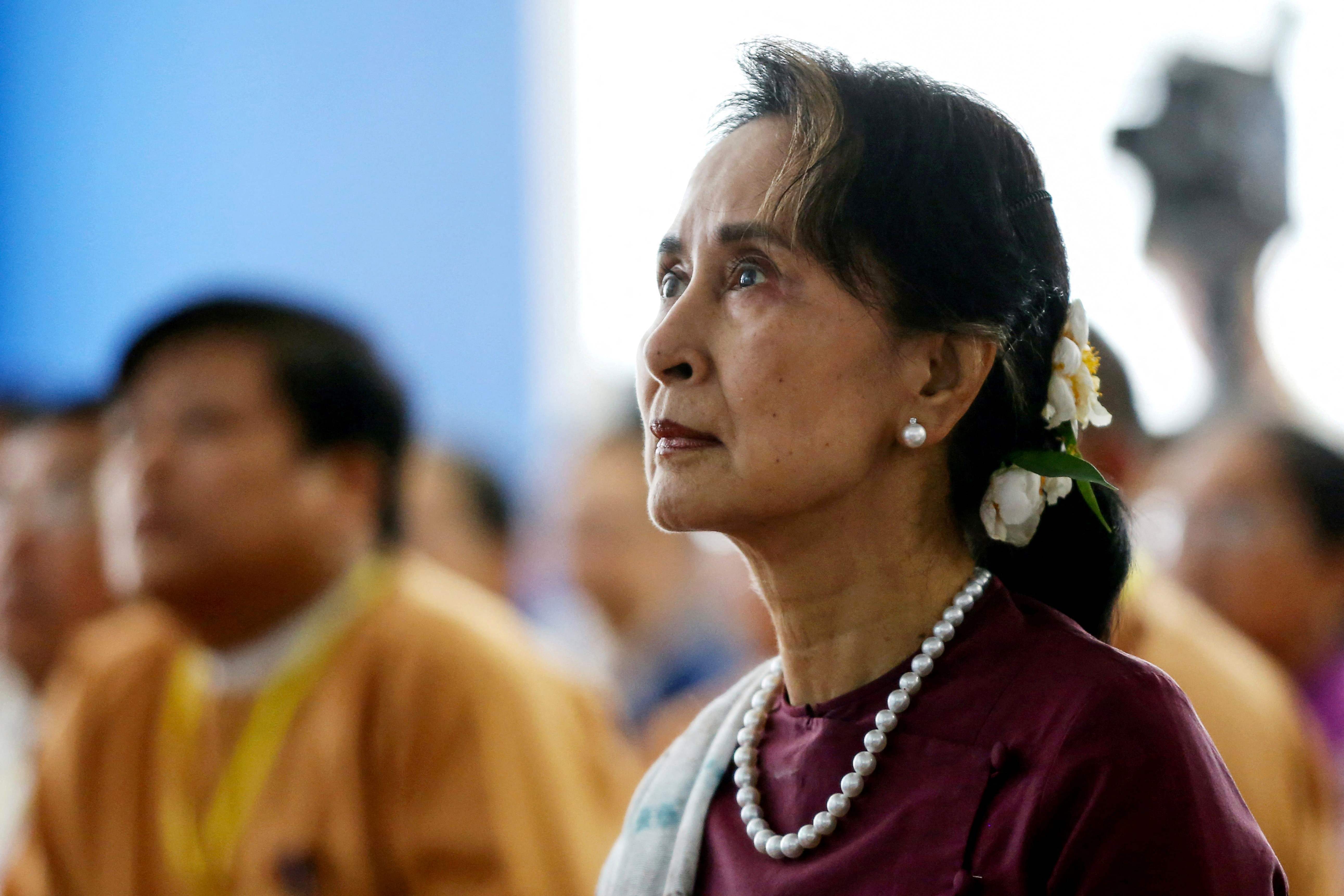 Pemimpin sipil Myanmar Aung San Suu Kyi