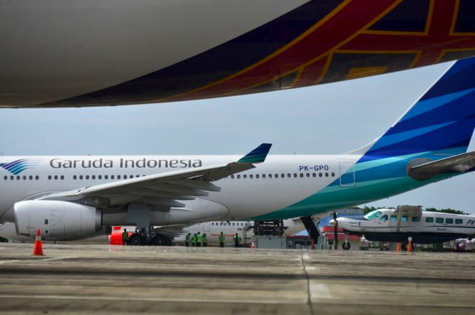 Pesawat Garuda Indonesia  