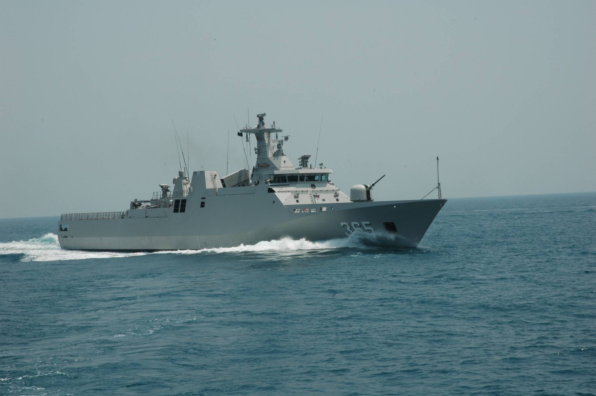 Ilustrasi Kapal Korvet