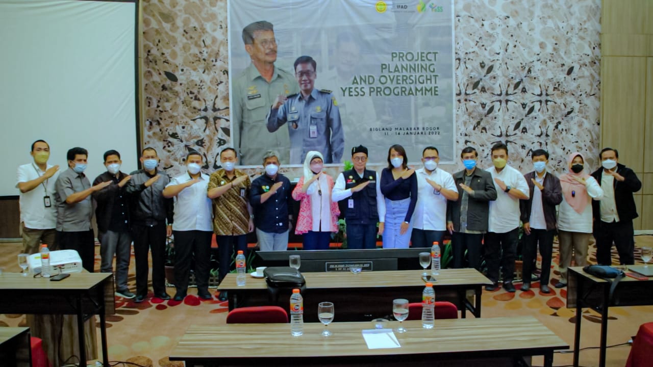 Acara Project Planning and Oversight Program YESS Kementerian Pertanian 2022 di Bogor, Jawa Barat, pekan lalu.