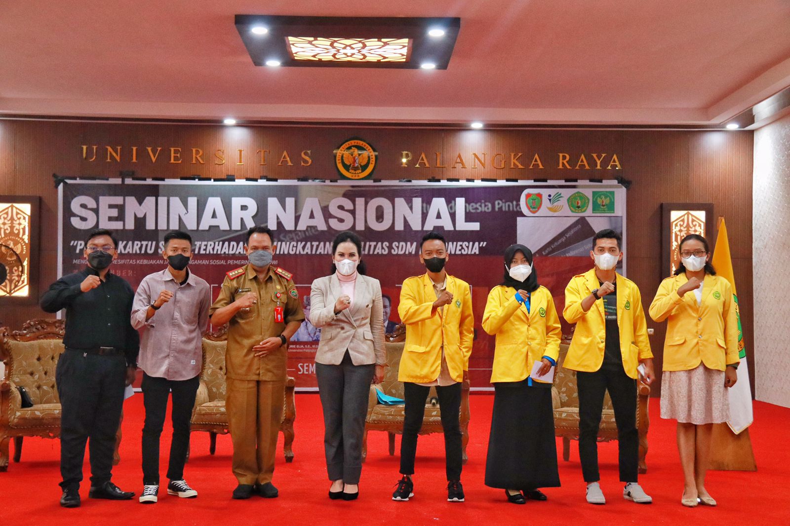 Seminar Nasional yang diselenggarakan oleh Pengurus Besar Himpunan Mahasiswa Islam Kalimantan Tengah.