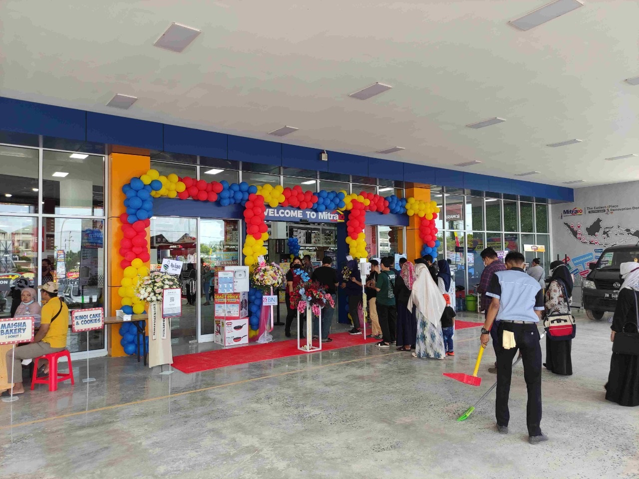 Pembukaan Mitra10 di Pekan Baru. 